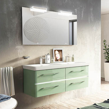 Мебель для ванной подвесная Verona Moderna 130 - фото 1