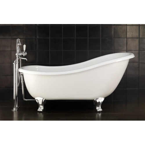 Ванна чугунная Devon&Devon Regina, ретро, в классическом стиле, прованс - фото 3