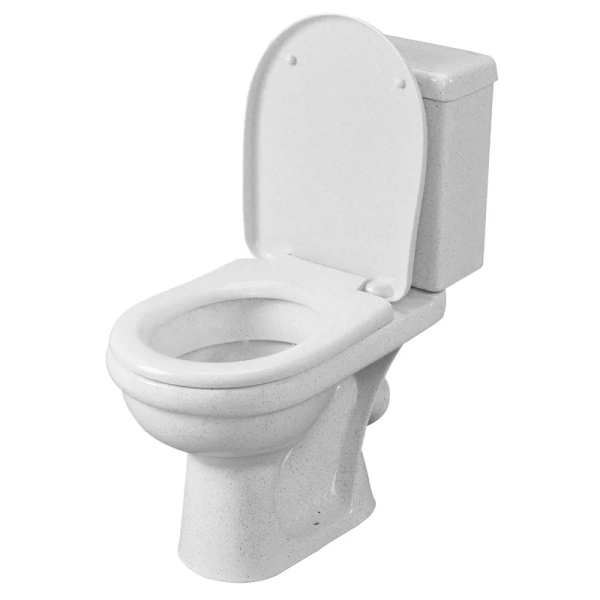 Унитаз компакт Santeri Визит крап на белом - фото 4