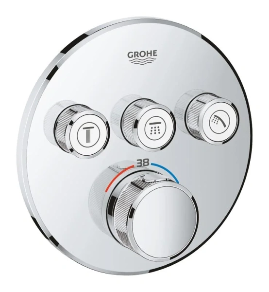 Смеситель для душа Grohe Grohtherm SmartControl 29121000 хром - фото 1