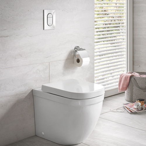 Унитаз напольный приставной безободковый Grohe Euro Ceramic 39329000 - фото 4
