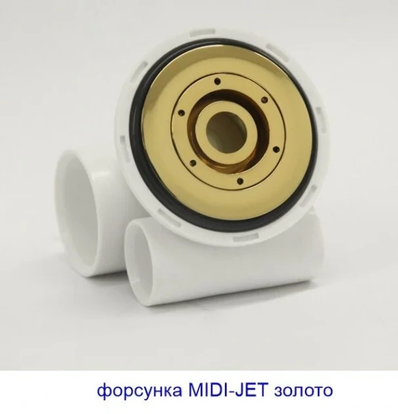 Ванна гидромассажная Whitecross Wave 170 x 70 см, ULTRA NANO, золото, белый, 0101.170070.100.ULTRANANO.GL, прямоугольные - фото 5