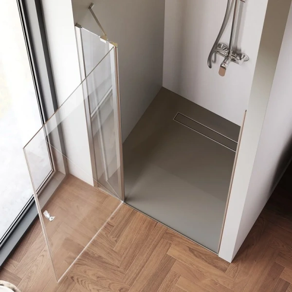 Душевая дверь в нишу Am.Pm Sunny 100 см профиль хром, в нишу - фото 5