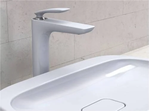 Смеситель для раковины Kludi Balance белый, для раковины - фото 2