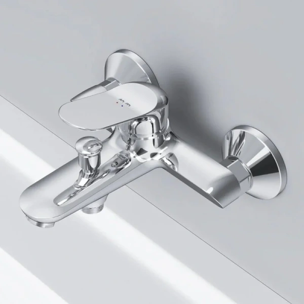 Смеситель для ванны Am.Pm Sunny хром, настенные - фото 6