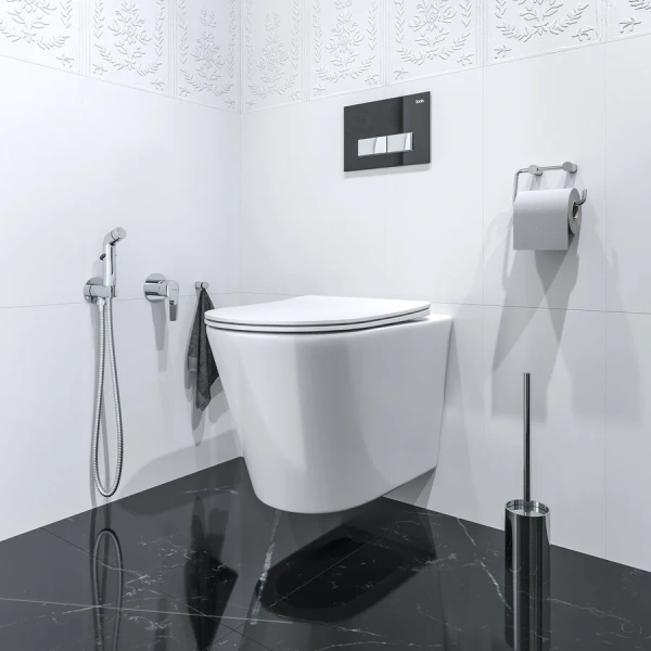 Гигиенический душ со смесителем IDDIS Ray латунь - фото 4