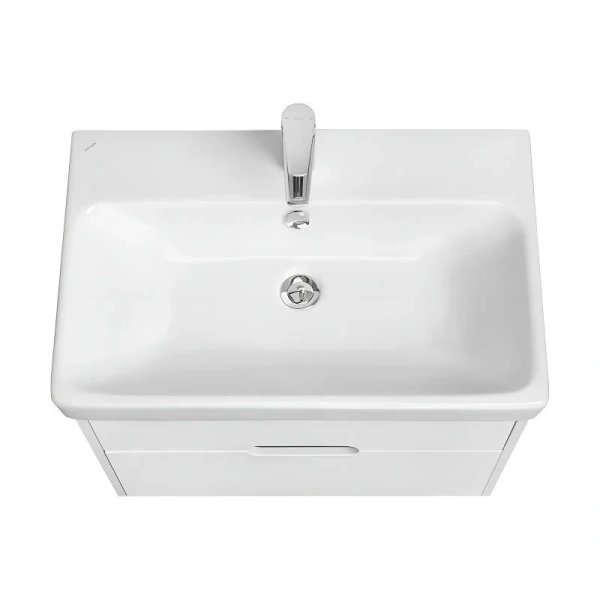 Тумба с раковиной подвесная Акватон Оливия 1A254301OL 70 см 2 ящика, 70 см - фото 6