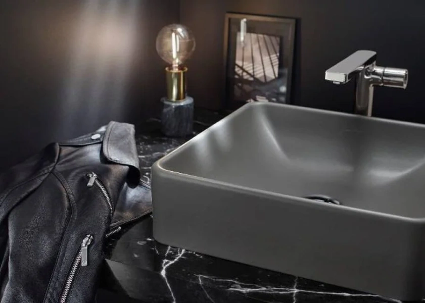 Раковина Jacob Delafon Vox 40 см серый гранит, накладные (на столешницу), пристенные - фото 3