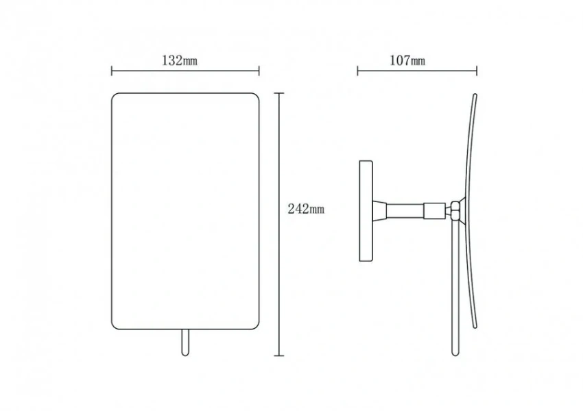 Зеркало Boheme Modern 506 13,2 см настенное, в наличии - фото 2