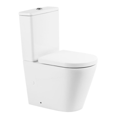 Унитаз компакт Belbagno Flay-R BB2149CPR с горизонтальным выпуском, белые - фото 6