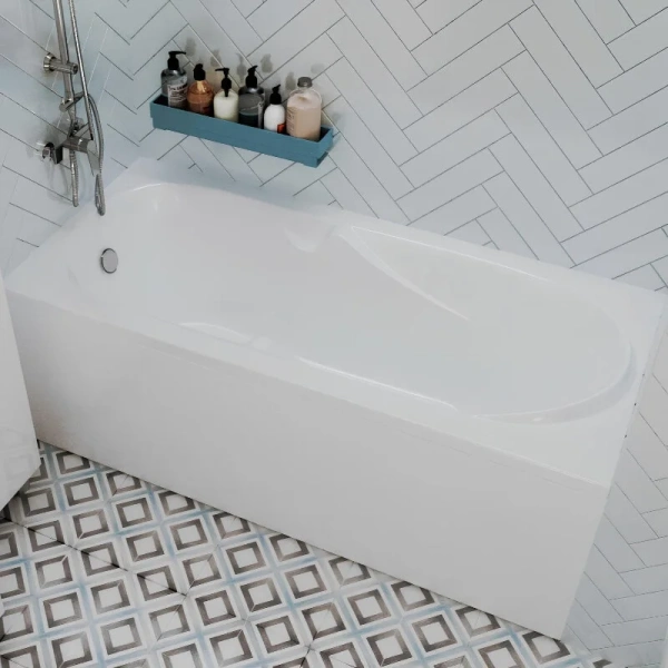 Ванна акриловая 1MarKa Vita 01вит1670кс2+, 160 x 70 см, цвет белый, 160 см - фото 9