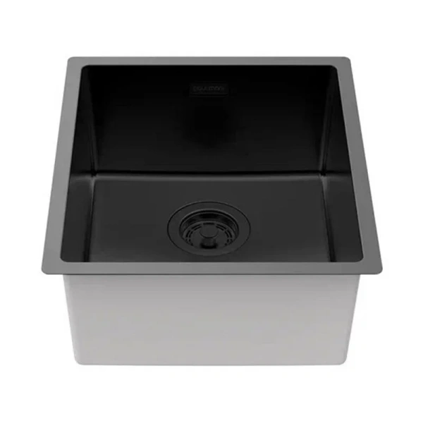 Мойка для кухни Paulmark Yuni 39 см черная матовая - фото 3
