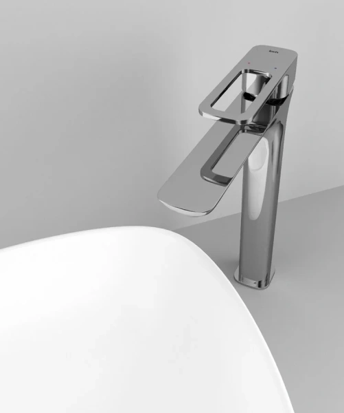 Смеситель для раковины IDDIS Slide латунь, высокие, недорогие - фото 5