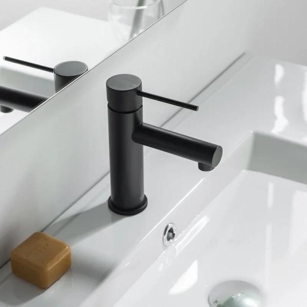 Смеситель для раковины черный Timo Saona 2361/03F, черные - фото 4