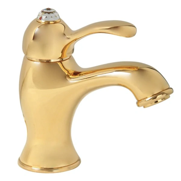 Смеситель для раковины Migliore Lem Swarovski 188 без донного клапана - фото 3