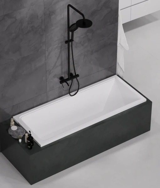 Ванна акриловая Alba Spa Gamma ВПР0230200100, 170 x 70 см, цвет белый - фото 3