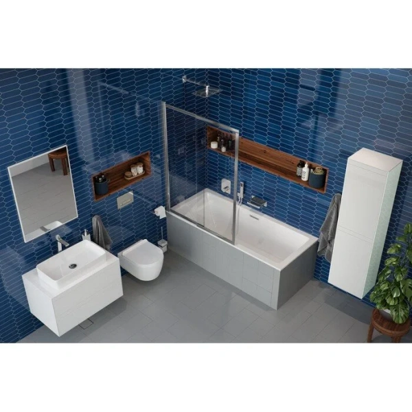 Ванна акриловая Excellent Heaven Slim 180 x 80 см, белый, WAEX.HEV18WHS - фото 3