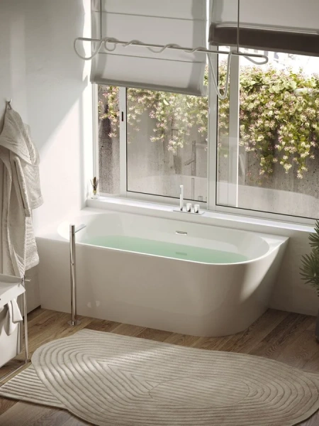 Ванна акриловая Ceramica Nova Veneto 170x80 см левая, угловые, приставные - фото 7