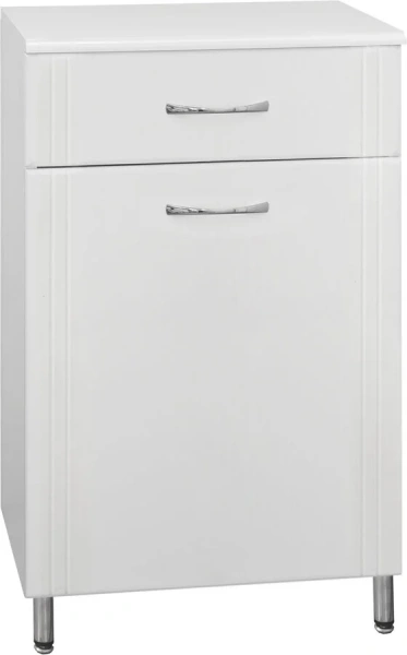 Тумба напольная Style Line Эко Стандарт 60 см с бельевой корзиной - фото 1