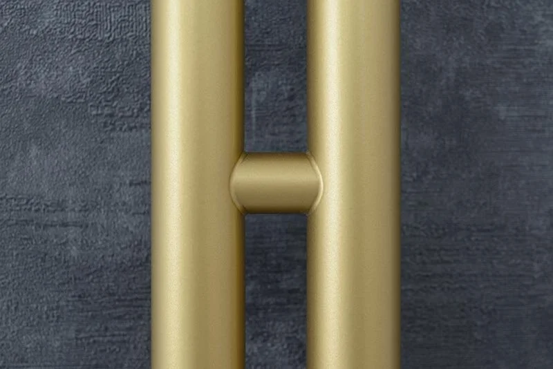 Полотенцесушитель электрический Сунержа Нюанс 3.0 8.5х120 см правый золотой шелк, вертикальные, узкие, другие - фото 4