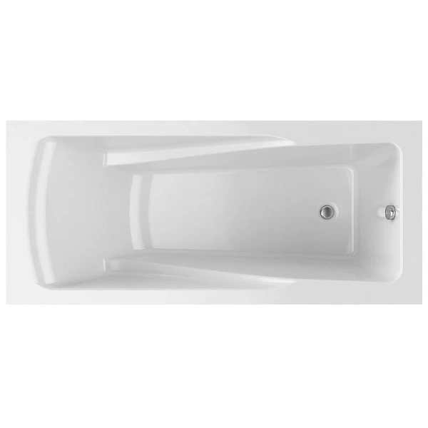 Ванна акриловая Alex Baitler MADIN 180*80 прямоугольная белая - фото 3