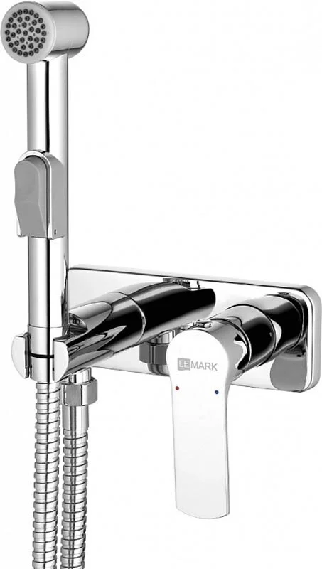 Гигиенический душ со смесителем Lemark Plus Grace хром - фото 1