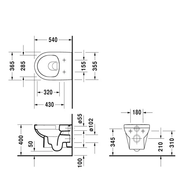 Крышка-сидение с микролифтом Duravit DuraStyle белая - фото 3