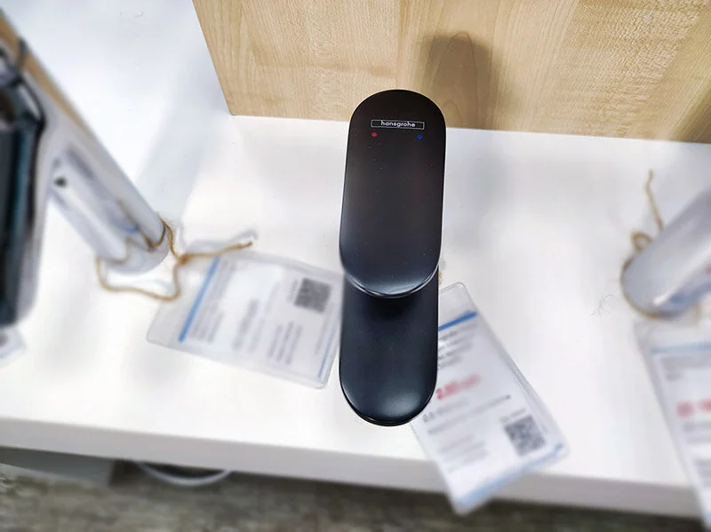 Смеситель для раковины Hansgrohe Vernis Blend черный матовый, недорогие, с донным клапаном - фото 5