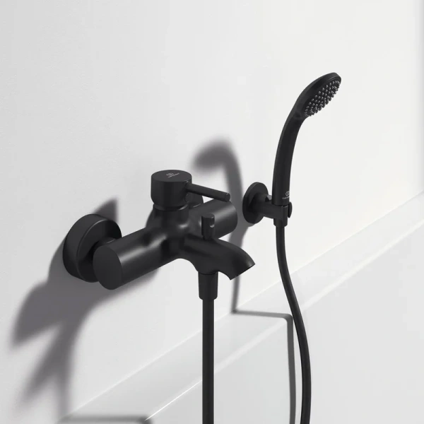 Душевой комплект Ideal Standard Ceraline черный - фото 2