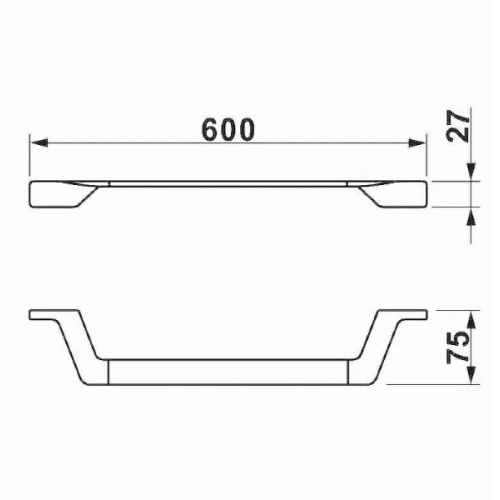 Полотенцедержатель для ванной Art&Max Gina - фото 2