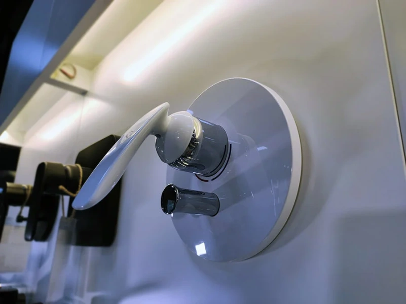 Смеситель для душа Kludi Balance белый/хром, округлая форма - фото 5