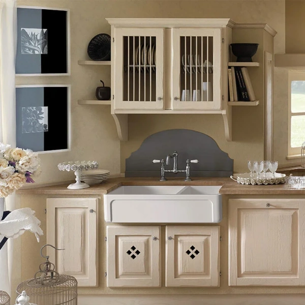 Мойка для кухни Kerasan Hannah 100 см белая - фото 1