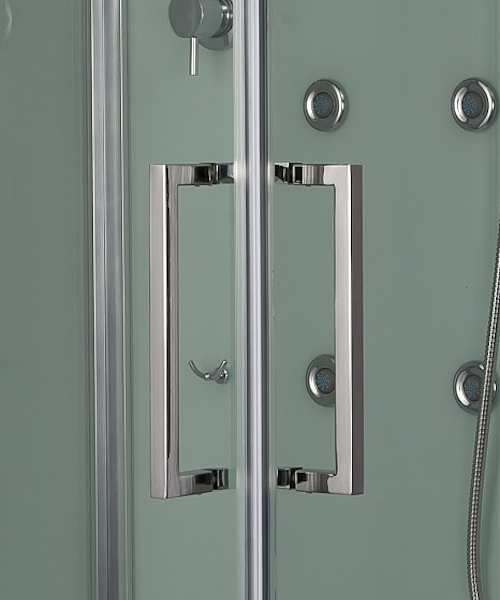 Душевая кабина BandHours Beta-L, стеклянные, прозрачные - фото 7