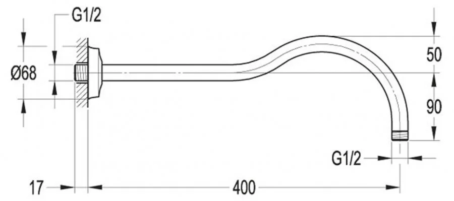 Излив для душа CEZARES  - фото 2