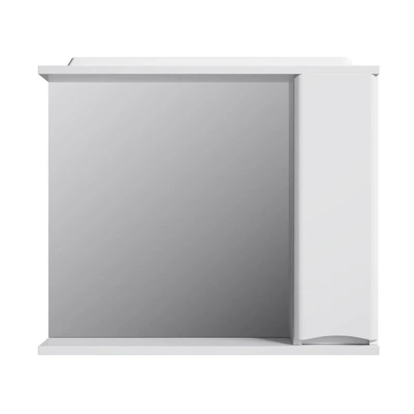 Зеркальный шкаф с подсветкой Am.Pm Like 80 см белый глянец, левый - фото 2