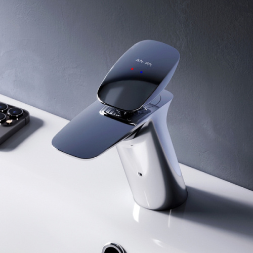 Смеситель для раковины AM.PM Spirit 2.0 с донным клапаном хром - фото 2