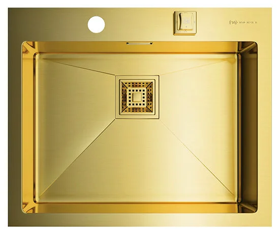 Мойка для кухни Omoikiri Akisame 59-LG 59 см светлое золото - фото 1