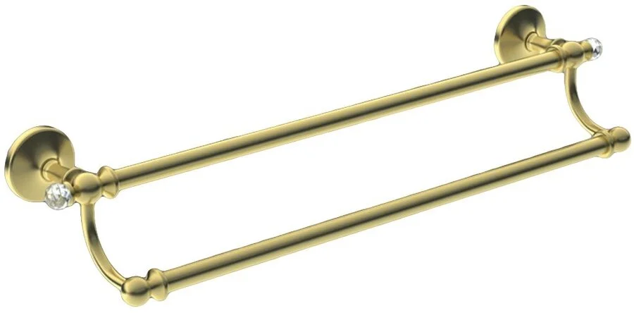 Полотенцедержатель Art&Max Antic Crystal золото - фото 1