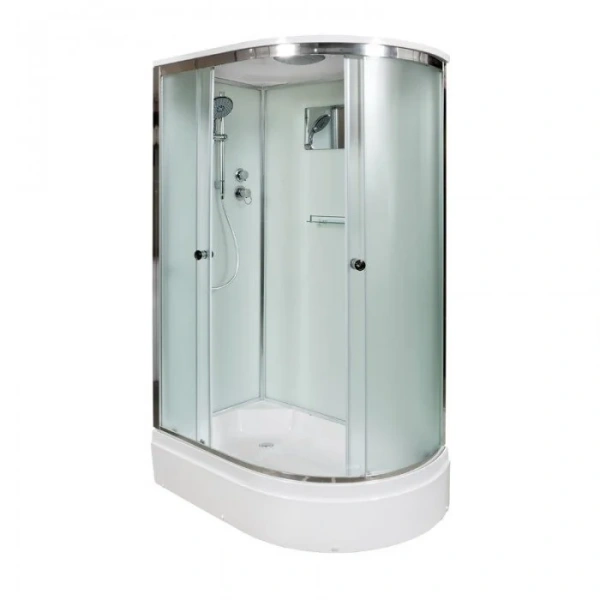 Душевая кабина Deto D 120х80 см левая, со средним поддоном - фото 3
