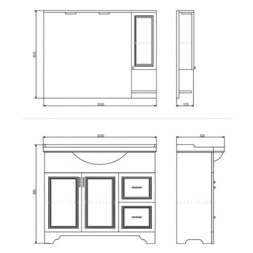 Схема, напольная, пристенная - фото 4
