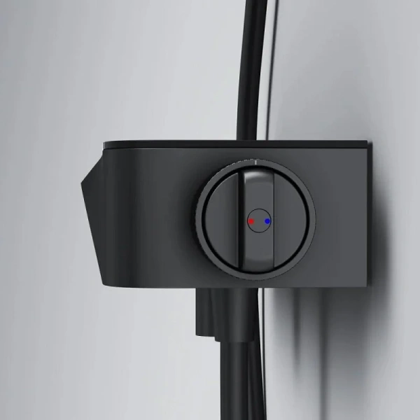 Смеситель для ванны Am.Pm Func черный матовый, настенные - фото 6