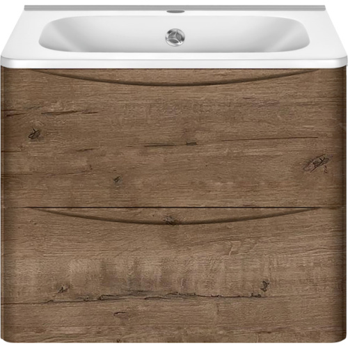 Тумба под раковину подвесная Vincea Paola 58,9 см V.Oak - фото 1