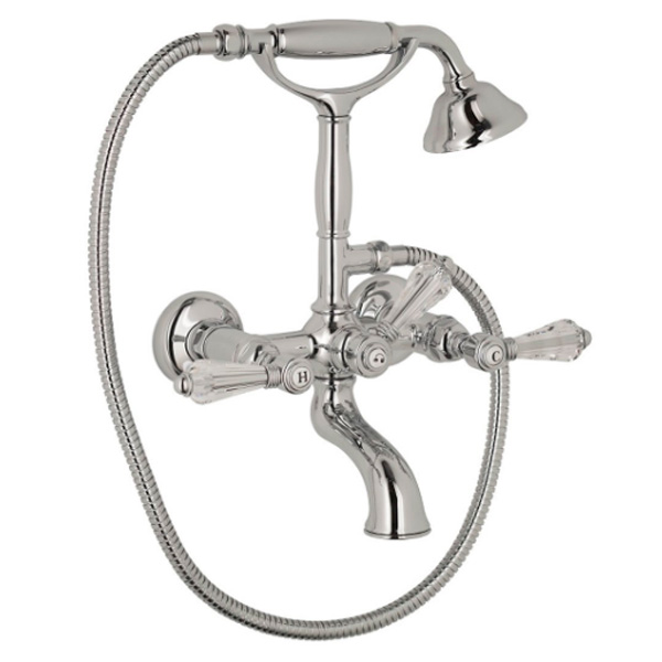 Смеситель для ванны, ручка 34 Cristallo Liberty, Nicolazzi Half Dome Crystal 1401 - фото 17