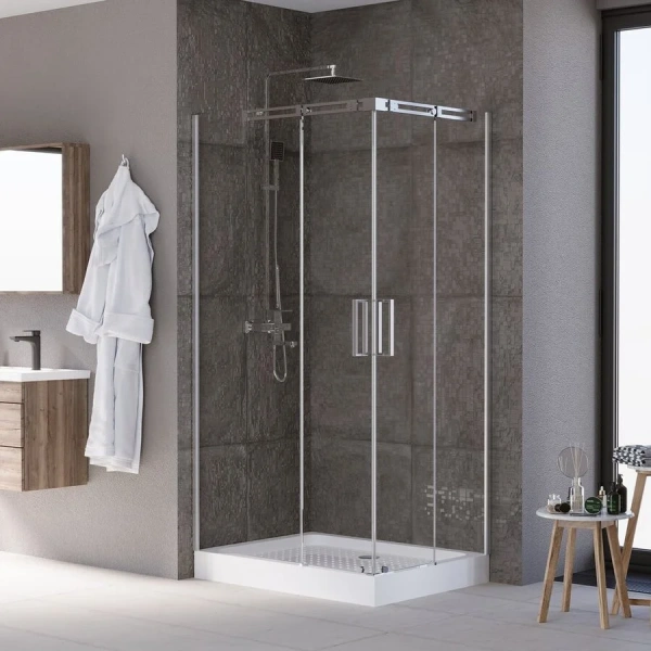 Душевой уголок Grossman Galaxy 120x80 см правый, стеклянные, угловые, без поддона - фото 6