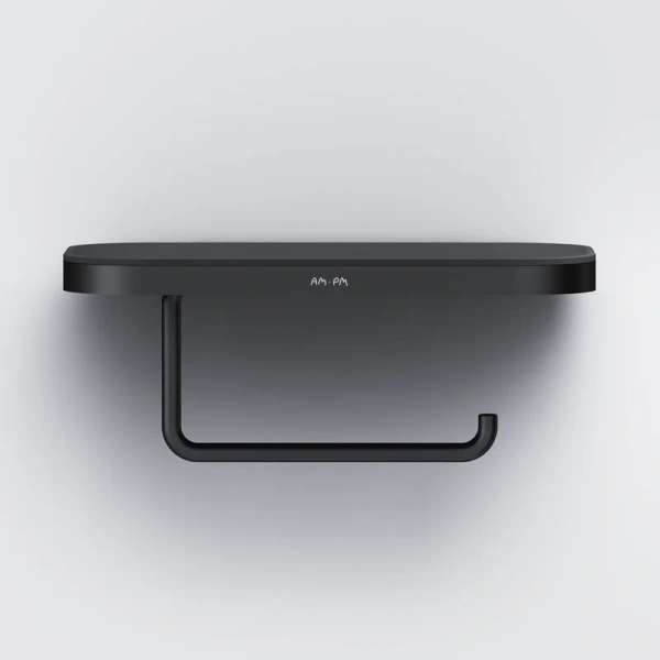 Бумагодержатель Am.Pm Func черный матовый, настенные - фото 5