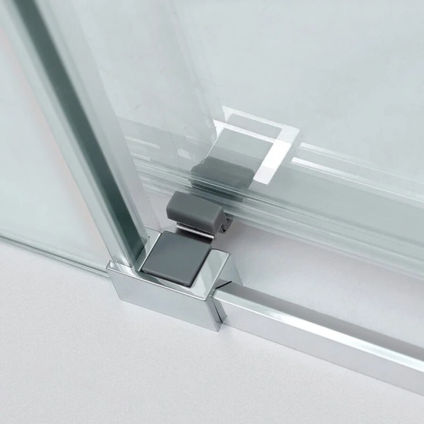 Душевой уголок Cezares Duet Soft-M 150х100 см профиль хром, стеклянные, угловые, без поддона - фото 5