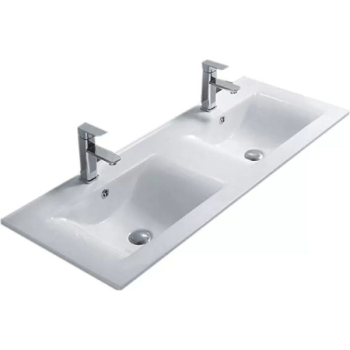 Раковина мебельная Ceramalux N 121 см белая  - фото 1