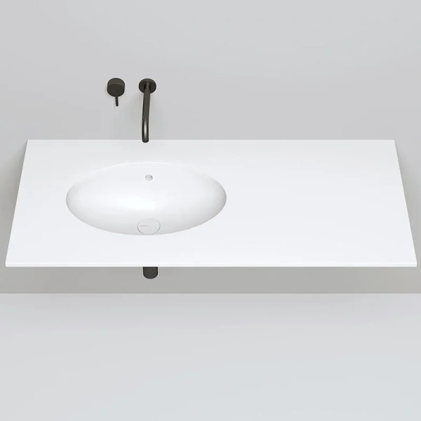 Раковина Salini Marea 12 109 56,5 см матовая - фото 4