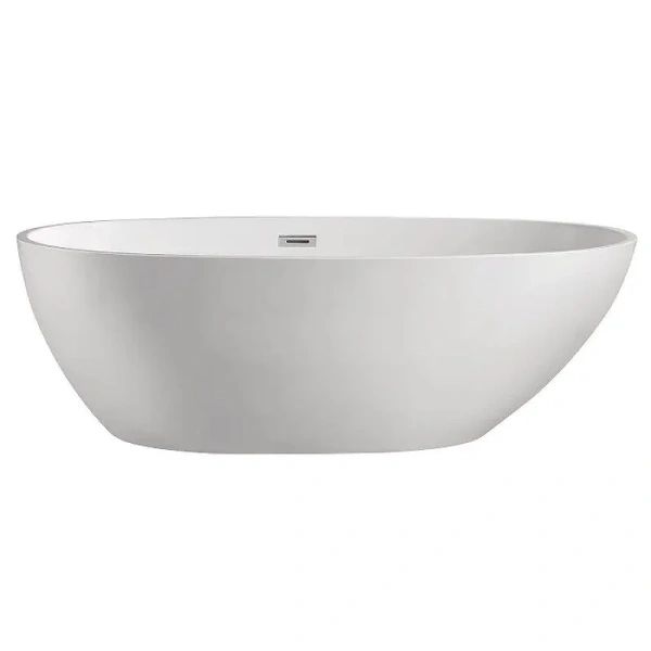 Ванна акриловая Azario Leeds LEE17085 170 х 85 x 58 см отдельностоящая, белая, без гидромассажа - фото 5