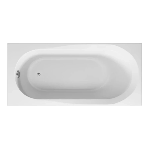 Ванна акриловая Vincea VBT-2B150-FR, 150 x 70 см, с каркасом, белая - фото 1